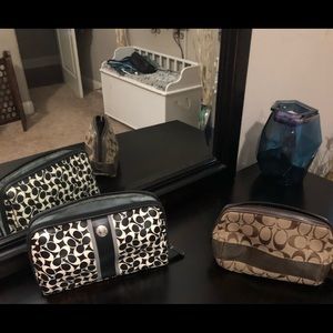 Coach Cosmetic cases